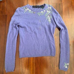 French Connection Women's Purple Jumper